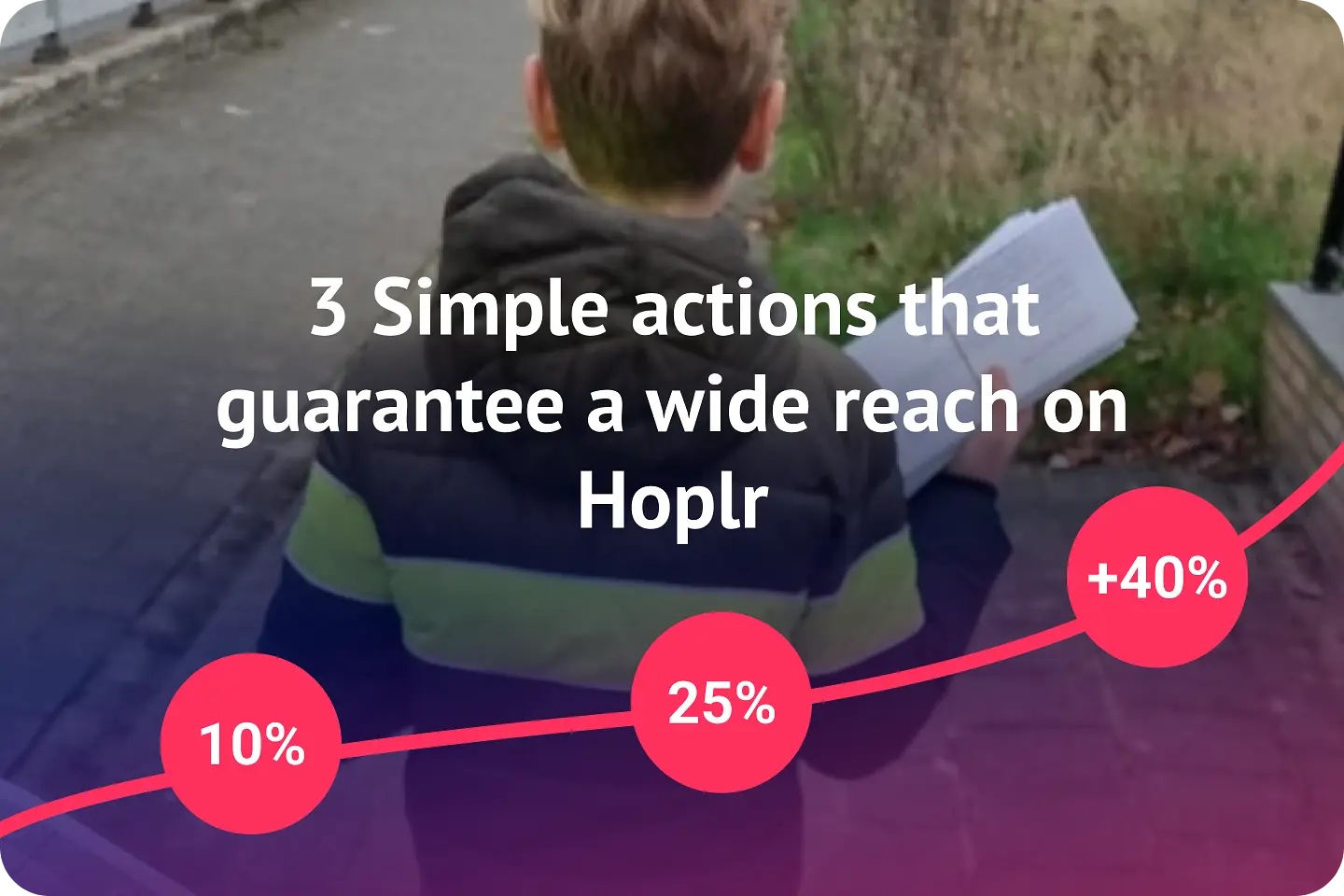 3 Simple actions that guarantee a wide reach on Hoplr
