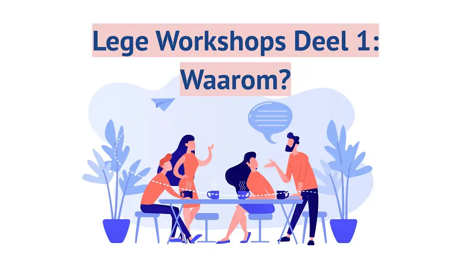 Lege workshops? Deel 1: Om deze redenen schrijven burgers zich niet in